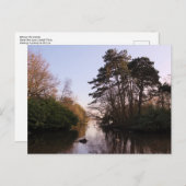 島々の間に、ロアースパーク湖、カーディフ。 ポストカード (正面/裏面)