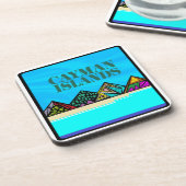 島々はカイマンを愛している コースター (左側)