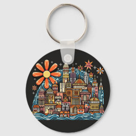 島での休暇 キーホルダー