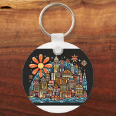 島での休暇 キーホルダー (裏面)