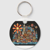 島での休暇 キーホルダー (裏面)