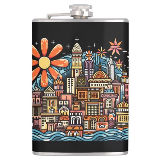 島での休暇 フラスク (正面)