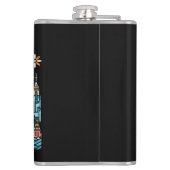 島での休暇 フラスク (裏面)