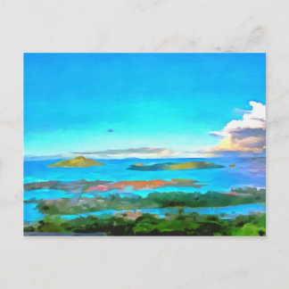 島と海 ポストカード