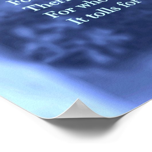 島に人は無い ポスター (角)