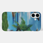 島のやすらぎ | 南国のビーチの風景 Achempong D Case-Mate iPhoneケース (裏面 (横))