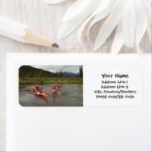 島のカヤック ラベル (インサイチュ)