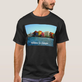 島のキュラカオデザインバイアドリオ Tシャツ