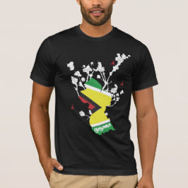 島のプライドのガイアナメンズ Tシャツ