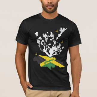 島のプライドのジャマイカメンズ Tシャツ