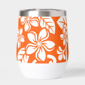 島のプルメリアのパターン (背面)