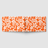 島のプルメリアのパターン ゲストブック (全面)