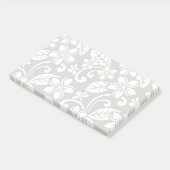 島のプルメリア（コーヒーブラウン） ポストイット (アングル)