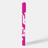 島のプルメリア（ホットピンク）ケースメイトiPhoneケース Case-Mate iPhoneケース (裏面 / 右)