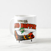 島のホッパーシンプルな設計 コーヒーマグカップ (正面左)