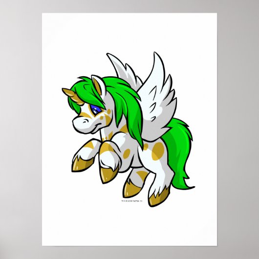 島のユニ飛んでいるミステリー島 ポスター (正面)