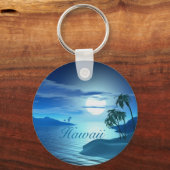 島の入り江 – ハワイ キーホルダー (正面)