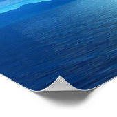 島の入り江 ポスター (角)