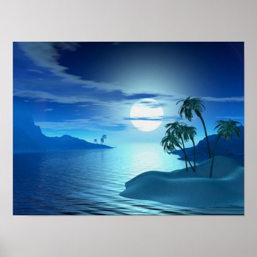 島の入り江 ポスター (正面)