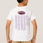 島の公式プリンセスリサイタルTシャツ Tシャツ (裏面)