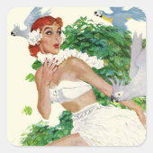 島の呪文 スクエアシール (正面)