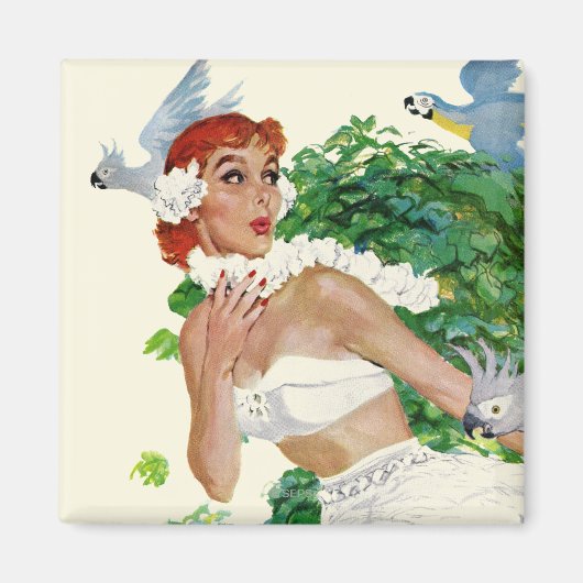 島の呪文 マグネット (正面)