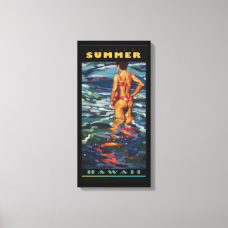 島の夏 キャンバスプリント