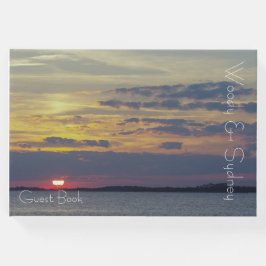 島の夕日 ゲストブック