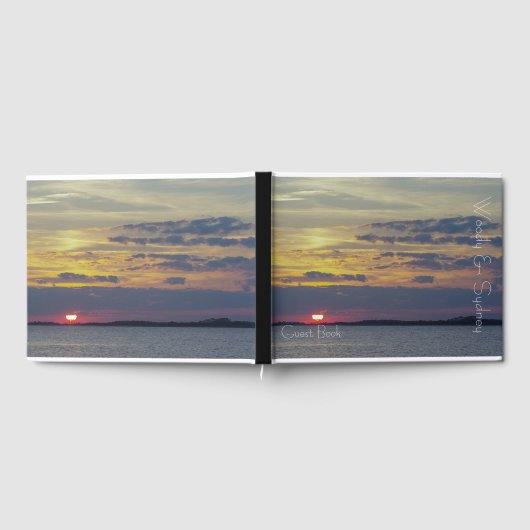 島の夕日 ゲストブック (全面)