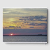 島の夕日 ゲストブック (裏面)