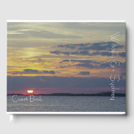 島の夕日 ゲストブック