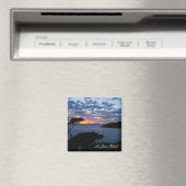 島の夕日 マグネット (インサイチュ (食洗機))