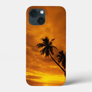 島の夕日 iPhone 13 MINIケース