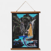 島の夢 吊り下げ型タペストリー (正面2)