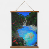 島の夢 吊り下げ型タペストリー (正面3)