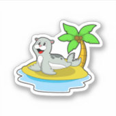 島の封印 シール (正面)