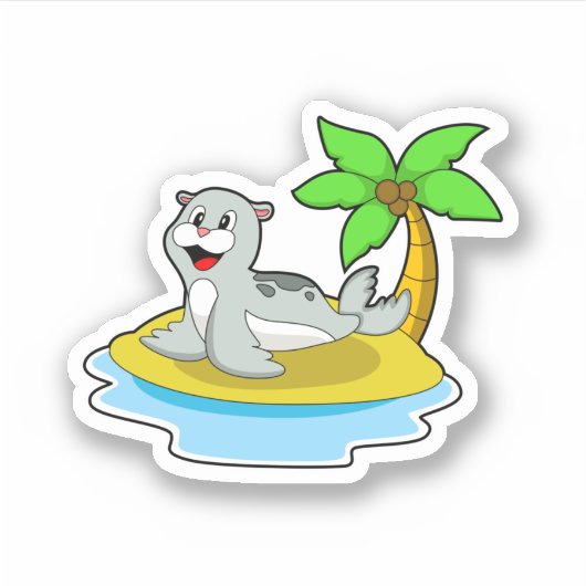 島の封印 シール (正面)