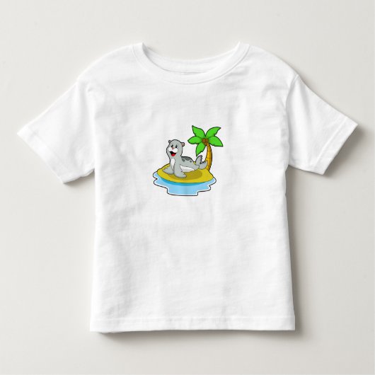 島の封印 トドラーTシャツ (正面)