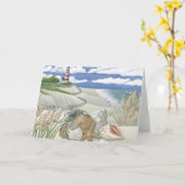 島の微風 カード (黄色い花)