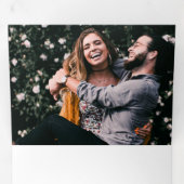 島の挨拶 三つ折りクリスマスカード (内部最初)