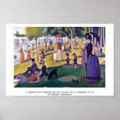 島の日曜日の午後 ポスター (正面)