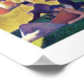 島の日曜日の午後 ポスター (角)