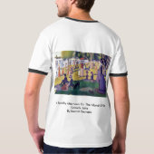 島の日曜日の午後 Tシャツ (裏面)