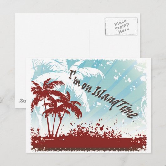 島の時刻 ポストカード (正面/裏面)