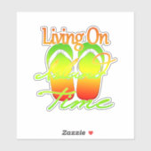 島の時間に生きる シール (シート)