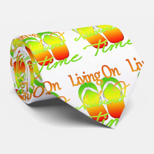 島の時間に生きる ネクタイ (ロール)