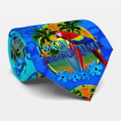 島の時間日没およびTikis ネクタイ (ロール)