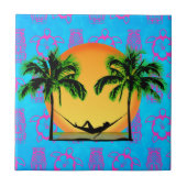 島の時間 タイル (正面)