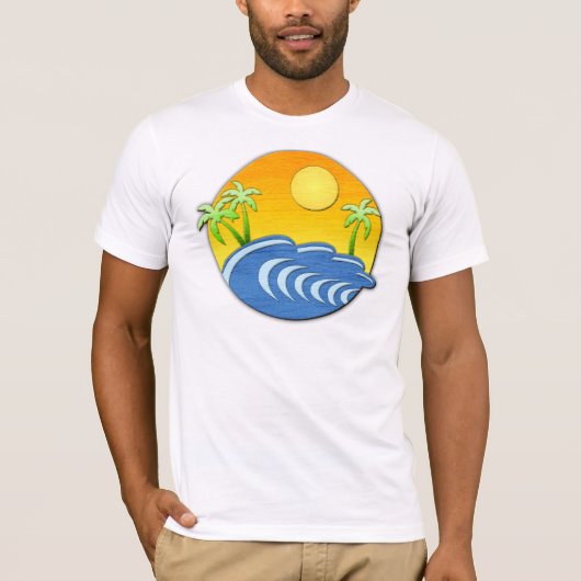 島の時間 Tシャツ (正面)