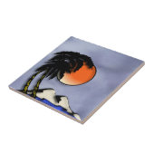 島の楽園 タイル (側面)